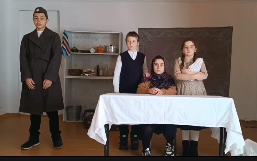 Театральное представление &amp;quot;Дети блокадного Ленинграда!&amp;quot;.